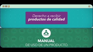 Derechos de los consumidores  Manual de uso de productos Link 👇 [upl. by Annazor]