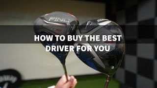 WHAT GOLF DRIVER TO BUY  THE BEST DRIVER FOR YOUR GOLF SWING [upl. by Rebor795]