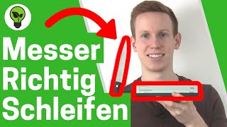 Messer Schleifen mit Schleifstein ✅ ULTIMATIVE ANLEITUNG Wie Koch und Küchenmesser Schärfen [upl. by Lawan464]