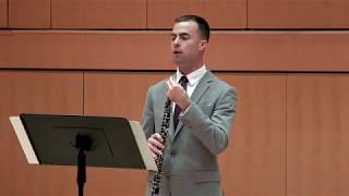 Gilles Silvestrinis Six Études pour Hautbois Trevor Mowry oboe [upl. by Euqinu]