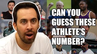 Guessing Athletes Jersey Numbers  Lumberlend  Name Their Number [upl. by Grey460]