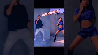 Chan pardesiya shortsfeed trending viralvideo Akhiyadekol kirtisanon bollywood duet reels [upl. by Adamek197]