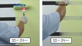 Avitex One Coat Cat Tembok dan Plafon Ads [upl. by Ocsicnarf57]