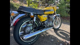 Suzuki GT250 RAM AIR Road Test [upl. by Lletniuq399]