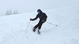 Vail Powder Day Ski Colorado 1222023 [upl. by Rosabella]