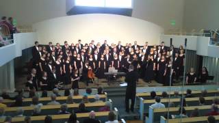 The Wartburg Choir Estampie Natalis at the Wartburg Chapel Waverly Iowa [upl. by Adriane]