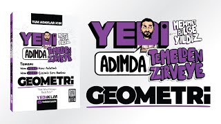 7 ADIMDA TEMELDEN ZİRVEYE GEOMETRİ KİTAP TANITIMI [upl. by Salokin211]