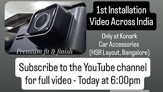 Nexdigitron Prime Plus 4K  1080p  First installation in India  Konark Car Accessories Bengaluru [upl. by Athalie]