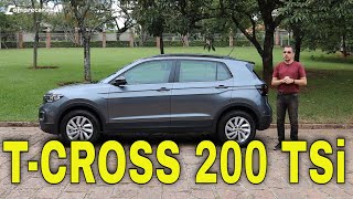 Avaliação Volkswagen TCross 200 TSI manual 2021 [upl. by Sherwin957]