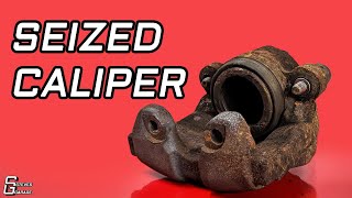 How To Diagnose a Seized Brake Caliper [upl. by Ennazzus]