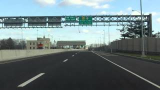 Trenton  Morrisville Toll Bridge eastbound [upl. by Cozza977]