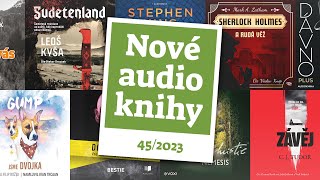 Nové audioknihy mají Dominik Dán Stephen King i Agatha Christie  Nové audioknihy 452023 [upl. by Nalepka]