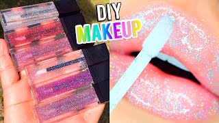 MAKE YOUR OWN MAKEUP 9 DIY Projects You Need To Know Lipstick Eyeliner LipglossEyeshadows amp More [upl. by Vigor]