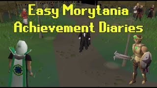 Achievement Diary  Easy Morytania tasks  OldSchool Runescape [upl. by Farris]