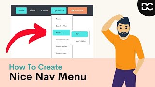 How to Create An Elegant Navigation Menu with Nice Dropdown using Elementor [upl. by Oinotnanauj19]