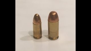 9mm vs 45acp ballistic testing including slow mo footage [upl. by Nairdad160]