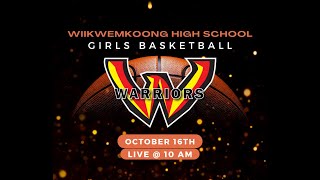 Wiikwemkoong High School Girls Basketball [upl. by Annabela962]