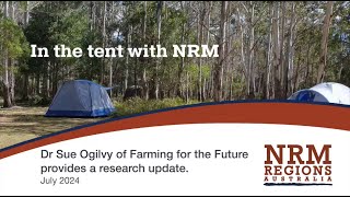 In the tent with NRM Farming for the Future  July 2024 [upl. by Clover]