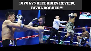 BOXING BIVOL VS BETERBIEV BIVOL ROBBED [upl. by Natalya]