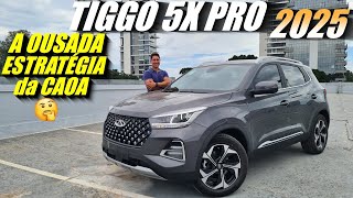 TIGGO 5X PRO 2025  Baixou o Preço Ousada ou Brilhante estratégia da CAOA [upl. by Vitoria902]