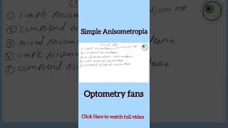 What is Simple Anisometropia [upl. by Annavaj571]