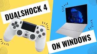 How to Connect PS4 Controller to PC  Quickest amp Easiest Way [upl. by Yelsnya]