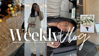 weekly vlog wedding  influencer event  I have acne  booted me AGAIN amp more  allyiahsface vlog [upl. by Ball]