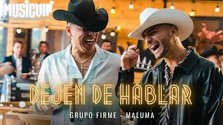 Grupo Firme Ft Maluma  Dejen De Hablar Video Oficial ESTRENO 2022 [upl. by Leterg]