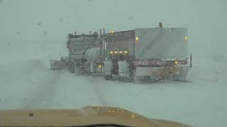 Lake Effect Snow on I81 near Watertown NY [upl. by Katushka313]