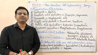 Non Steroidal Antiinflammatory Drugs  NSAIDs Part01  Introduction and Classification of NSAIDs [upl. by Banks]