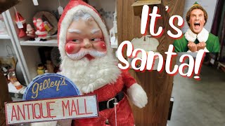 Vintage Christmas Shopping With Real Nifty Vintage  Gilleys Antique Mall Shop With Me [upl. by Laden]