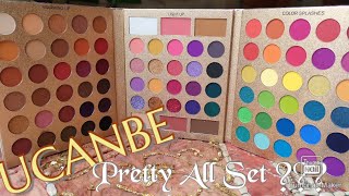 Eye Makeup Tutorial with UCANBE Pretty All Set Palette  Requested Video [upl. by Aggy633]