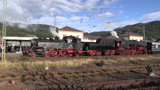 DampfSpektakel auf der Schwarzwaldbahn 612014 Teil 12 [upl. by Arikihs]