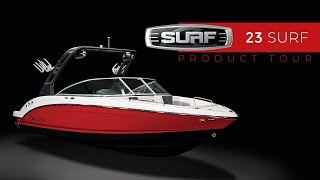 Chaparral 23 Surf Product Tour 2021 [upl. by Nylassej268]