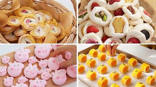 ASMRCookies Of Various ColorsCake CompilationCreative RecipesCake StoryCooking [upl. by Otiragram]