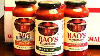 RAOS Pasta Sauce Review [upl. by Angelita]