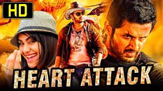 Heart Attack HD Nithiins Romantic Hindi Dubbed Movie  Adah Sharma Brahmanandam [upl. by Icnarf746]