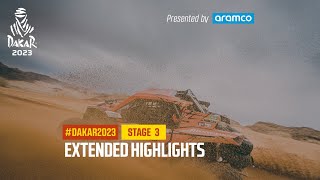 Extended highlights of Stage 3 presented by Aramco  Dakar2023 [upl. by Acilejna416]