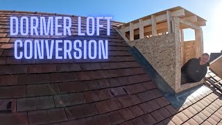 How To Create The Structure For A DORMER Loft Conversion [upl. by Wamsley]