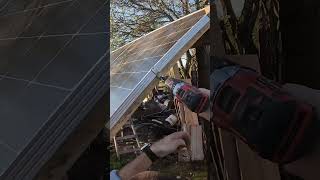 Part 43  Lock Down Your Panels Forever  Off Grid Solar Panel Rack Anchors Crafty Lab Homestead [upl. by Stig]