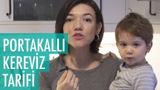 Bebekler İçin Portakallı Kereviz Tarifi  Acemi Anne [upl. by Aihtekal547]