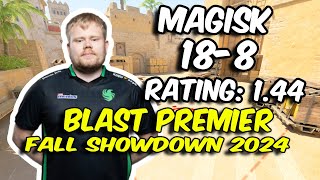 CS2 POV  Falcons Magisk 188 vs Virtuspro Mirage BLAST Premier Fall Showdown 2024 demo [upl. by Enirroc]