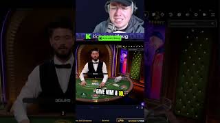 Ez 600 win from this hand of blackjack shorts dealer [upl. by Brill943]