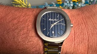 Unboxing MatheyTissot Evasion Patek Nautilus homage [upl. by Nivac]