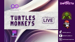 TURTLES VS MONKEYS  LEGA INFINITY  SERIE PRO  ROUND 3 [upl. by Suiluj769]