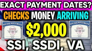 EXACT PAYMENT DATES 2000 CHECKS amp MONEY ARRIVING IN NOVEMBER FOR SOCIAL SECURITY SSDI SSI [upl. by Mauceri]