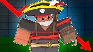 The END of PIRATE DAVEY Roblox Bedwars [upl. by Akkina]