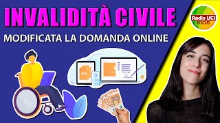 INVALIDITÀ CIVILE modificato il modello di DOMANDA online [upl. by Lien]