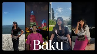 4 Days Exploring Baku Azerbaijan  Travel Vlog [upl. by Dnilazor608]