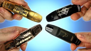 Top 4 NEW Tenor Sax Mouthpieces for a Beautiful and Powerful Sound [upl. by Imoin]